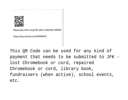  QR Code for JFK Payments